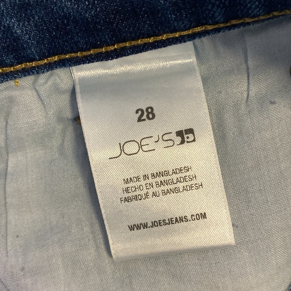 Joe's Jeans Easy Bermuda Denim Cut-Off Shorts ( 28 ) - Picture 5 of 5